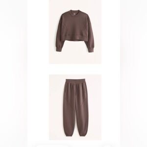 Abercrombie YPB neoKNIT Mini Crew and Jogger